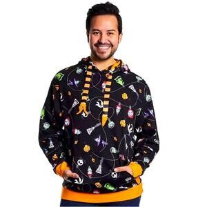 Loungefly Disney's Nightmare Before Christmas Sweatshirt Medium NEW Disneyland